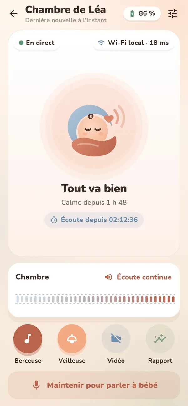 Écoute parent : la mascotte respire, « Tout va bien »